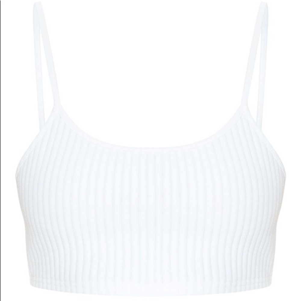 PrettyLittleThing Ribbed Cropped Cami - Picture 8 of 8
